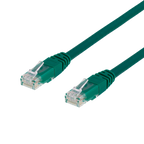 Deltaco TP-65G networking cable Green 5 m Cat6 U/UTP