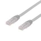 Deltaco TP-67 cable de red Gris 7 m Cat6 U/UTP