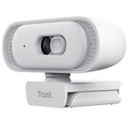 Webcam Trust Tomar 2K 26180/ 2560 x 1440 QHD/ Blanca (3)