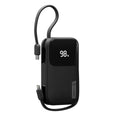 ALOGIC Tandem batería externa 10.000mAh con cables USB-C y Lightning 22W