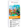 Tombow ABT Dual Brush Pen Set rotulador Gris 12 piezas