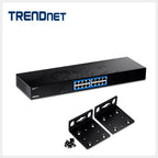 Trendnet TEG-S17 switch de red Gigabit Ethernet Negro (3)