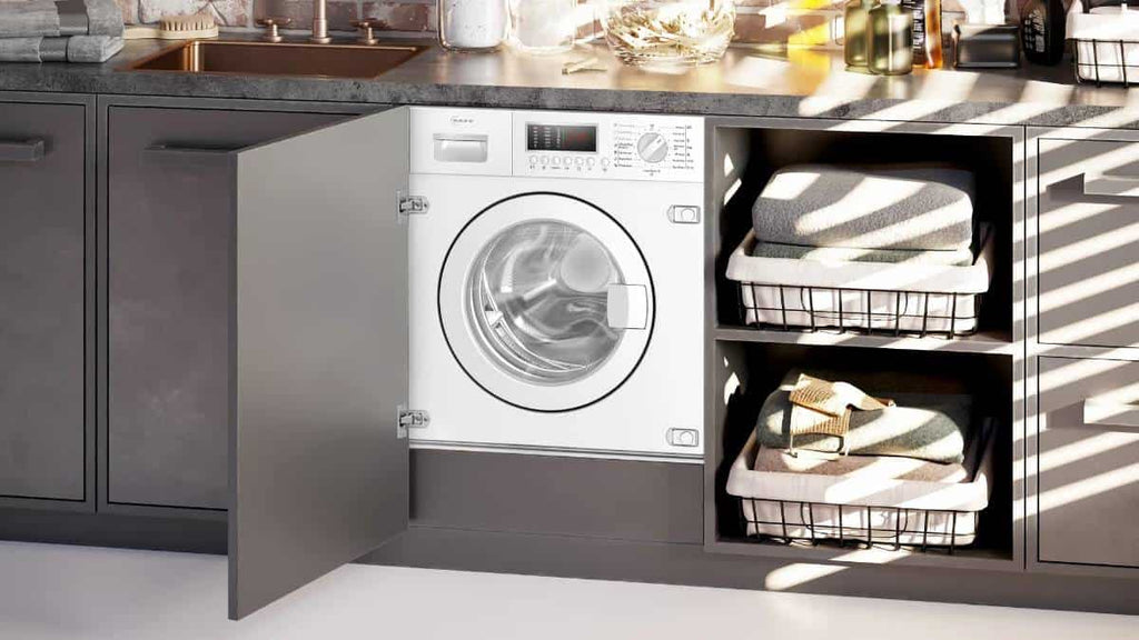 Neff V6540X3 lavadora secadora Empotrable Carga Frontal Blanca (2)