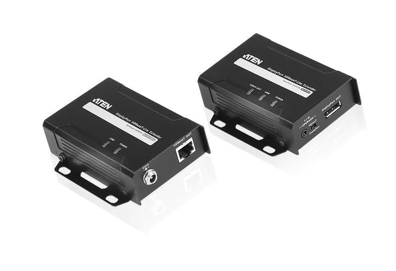 ATEN VE901-AT-G extensor audio/video Transmisor y receptor de señales AV Negro