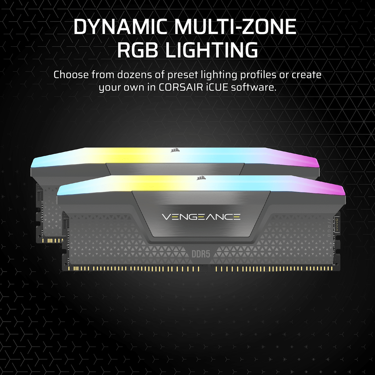 Corsair CMHLEKIT2G-D5 pieza de caja de ordenador Kit de mejora de luz RGB