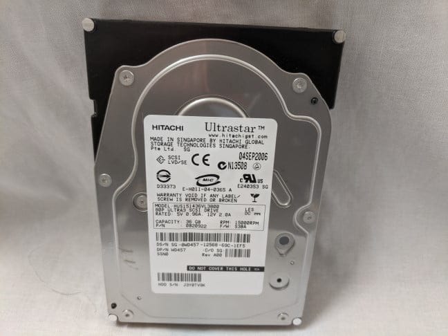 Dell Harddrive 36GB WD457-RFB – Reacondicionado (2)