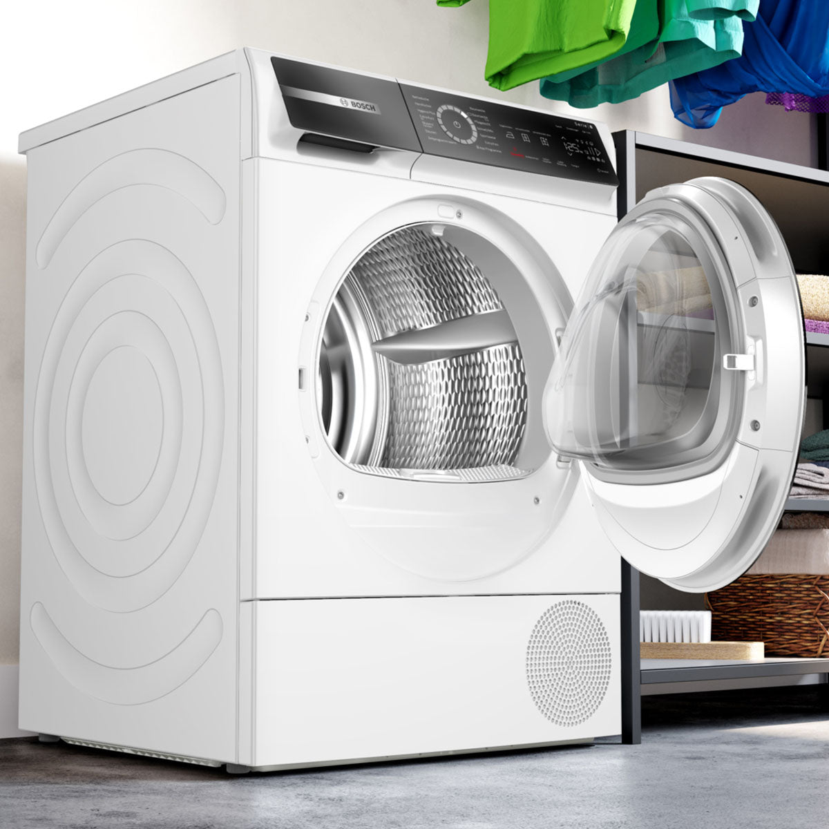 Bosch Serie 8 WQB245B40 Secadora Independiente Carga frontal 9kg Blanco (3)