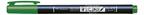 Tombow Fudenosuke pluma de caligrafía Verde 1 pieza