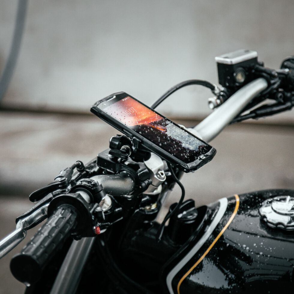 Crosscall X-RIDE Soporte activo Teléfono móvil/Smartphone Negro