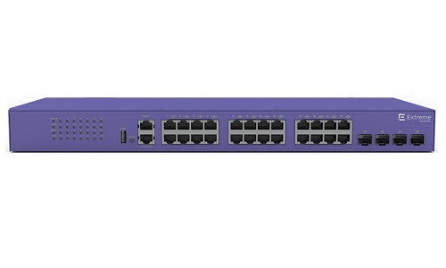 Extreme X435-24T-4S - Conmutador, Gestionado, 24 x 10/100/1000 + 4 x SFP (2)