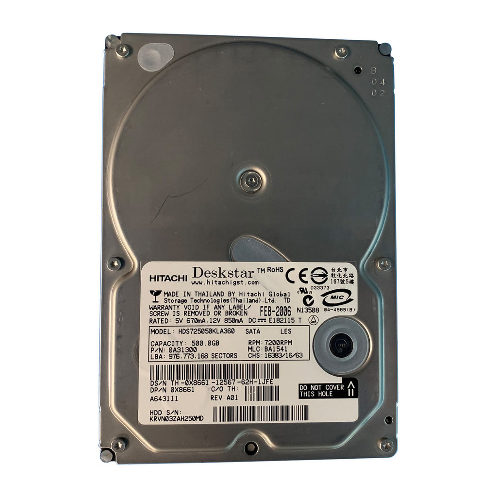 Dell 500G, Serial ATA, (RoHS), X8661-RFB – Reacondicionado