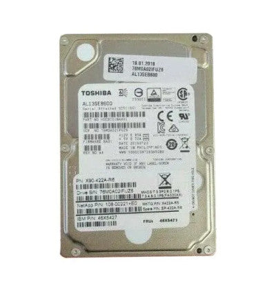 NetApp 600GB SAS 6G 10K SFF HDD X90-422A-R6-RFB – Reacondicionado (2)