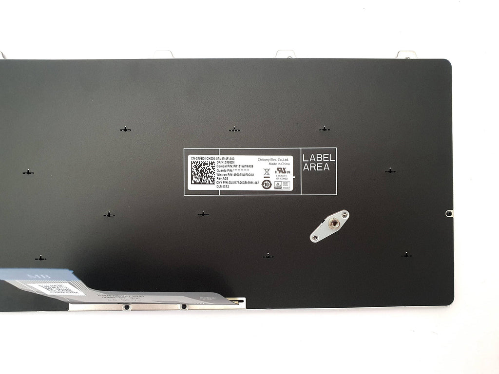 Dell Teclado del Reino Unido X98D4 (3)
