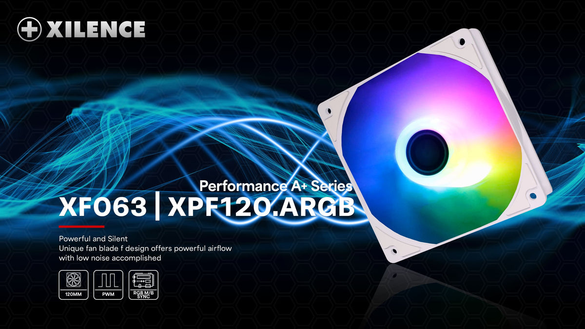 Xilence Performance A+ XF064 Ventilador caja PC 12cm Blanco 1 (2)