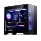 Phanteks XT M5 Caja PC Midi-Tower ATX malla RGB negro