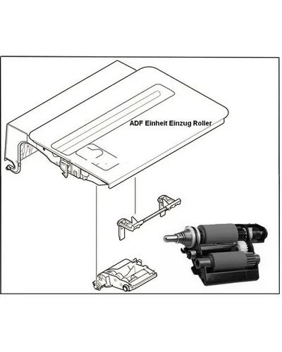 OKI Frame Assy Hopping ADF 44912501 (3)