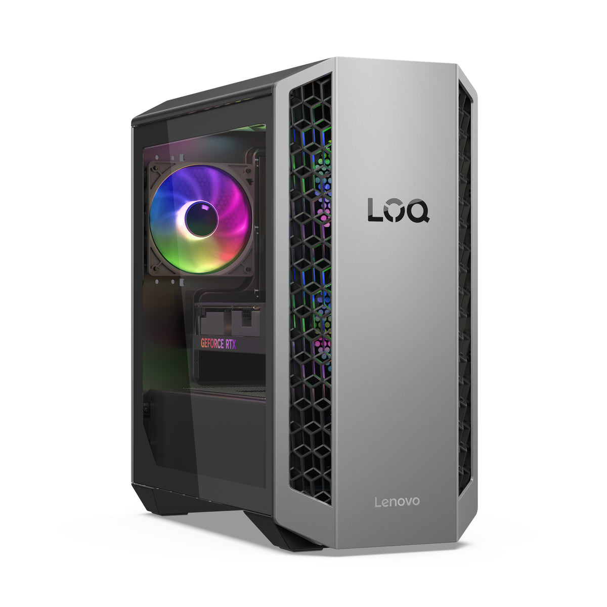 Lenovo LOQ Tower 26ADR10 AMD Ryzen™ 7 8745HX 16 GB DDR5-SDRAM 1 TB SSD NVIDIA GeForce RTX 5070 Windows 11 Home Torre PC Negro (4)