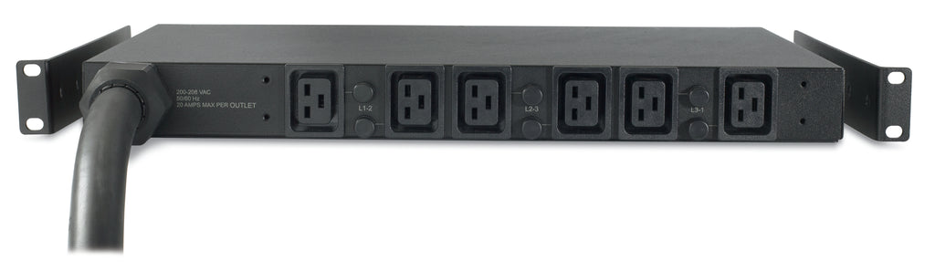 APC Basic Rack PDU AP7526 unidad de distribución de energía (PDU) 6 salidas AC 1U Negro (5)