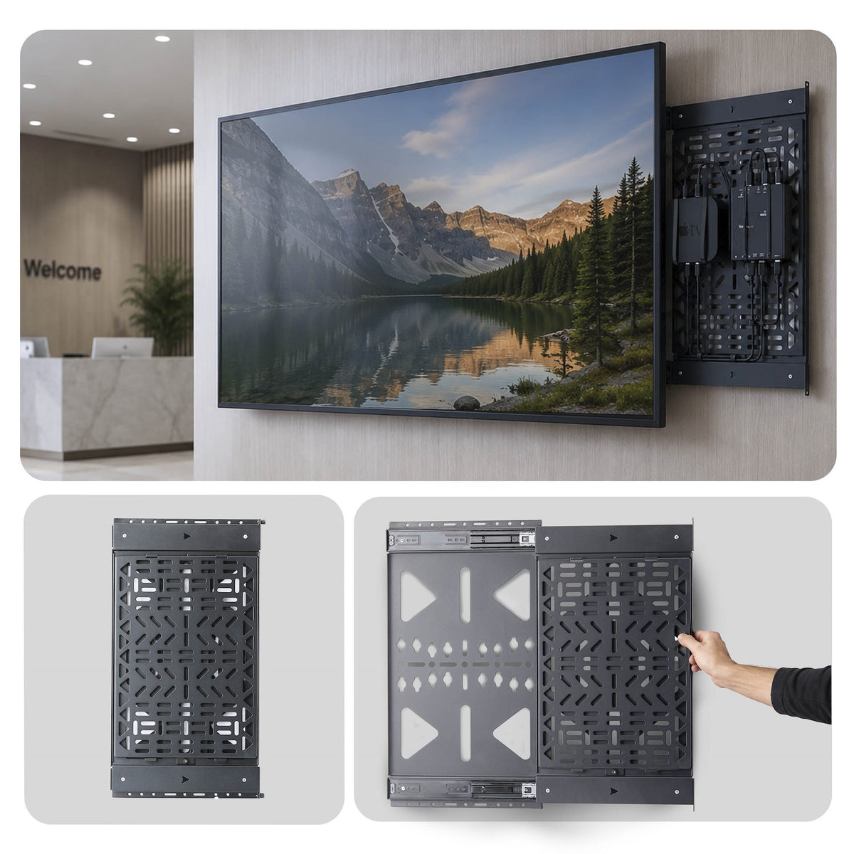 StarTech.com 1S-AV-WALL-MOUNT accesorio para soporte de televisor (3)