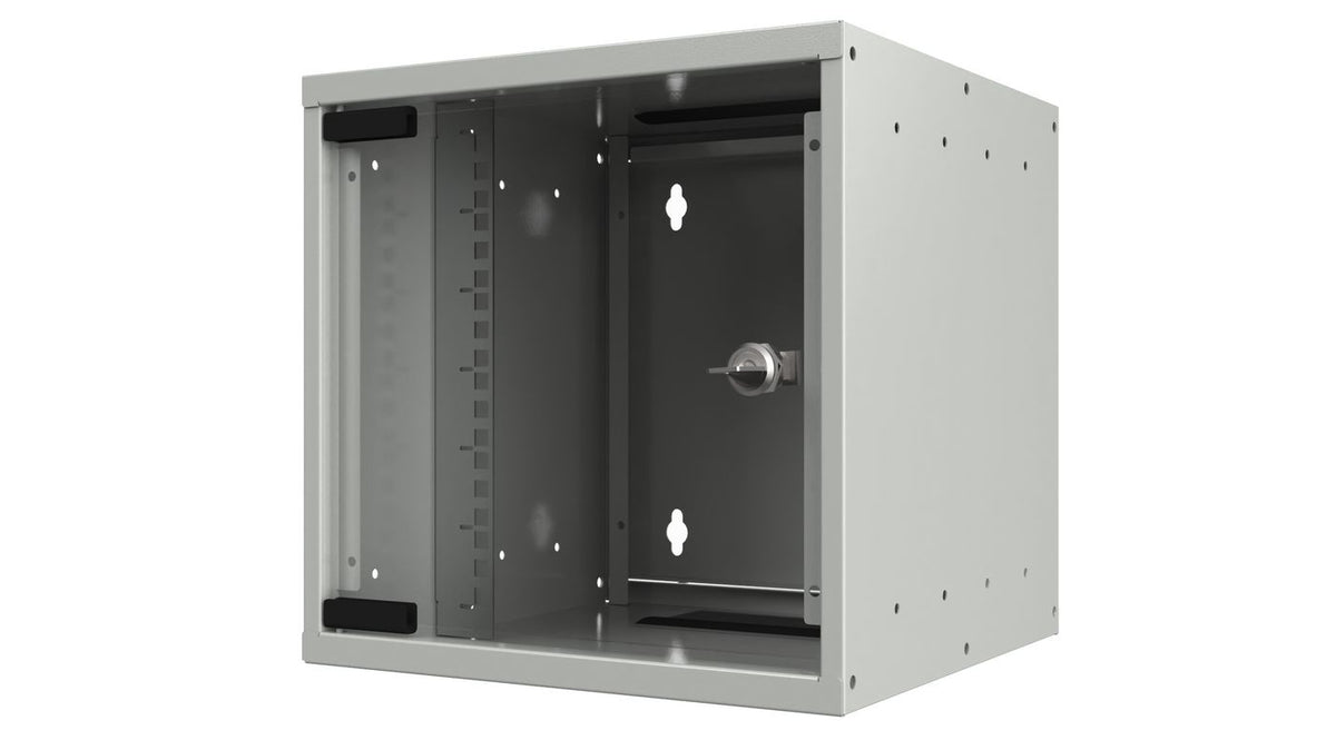 Lanview RSM09U30MNWH armario rack 9U Bastidor de pared Blanco (2)