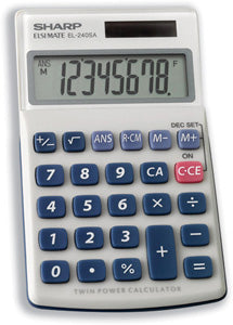 Sharp EL-240SAB calculadora Bolsillo Calculadora básica Gris (2)