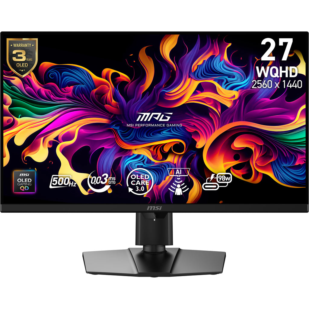 MSI MPG 271QR QD-OLED X50 pantalla para PC 67,3 cm (26.5") 2560 x 1440 Pixeles Wide Quad HD Negro (2)