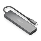 AISENS ASUC-7P026-GR base para portátil y replicador de puertos Alámbrico USB 3.2 Gen 1 (3.1 Gen 1) Type-C (3)