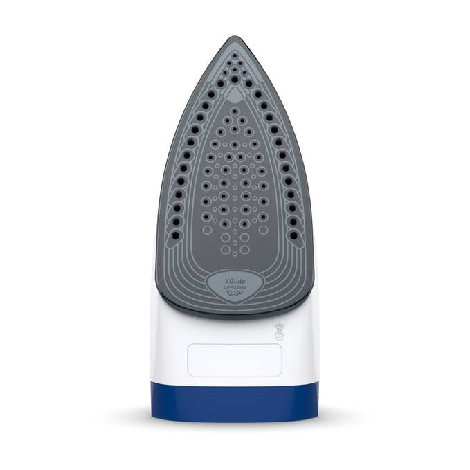 Tefal FV2838 Plancha vapor-seco Suela de Cerilium 2400 W Azul, Blanco (2)