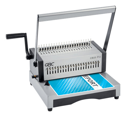 GBC CB25 Pro Encuadernadora multifuncional 500 hojas Plata