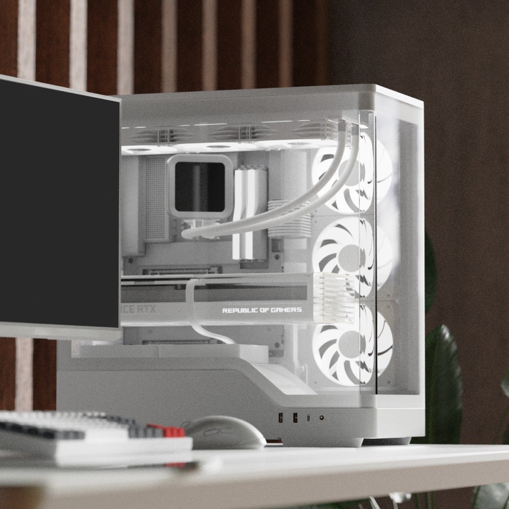 Aerocool P500A-WT Midi Tower Blanco (6)