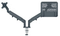 Leitz 65380089 soporte para monitor 81,3 cm (32") Escritorio Gris Oscuro