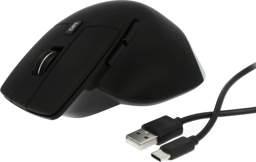 Ratón ARTICONA USB-A+Dual Bluetooth LED (7)