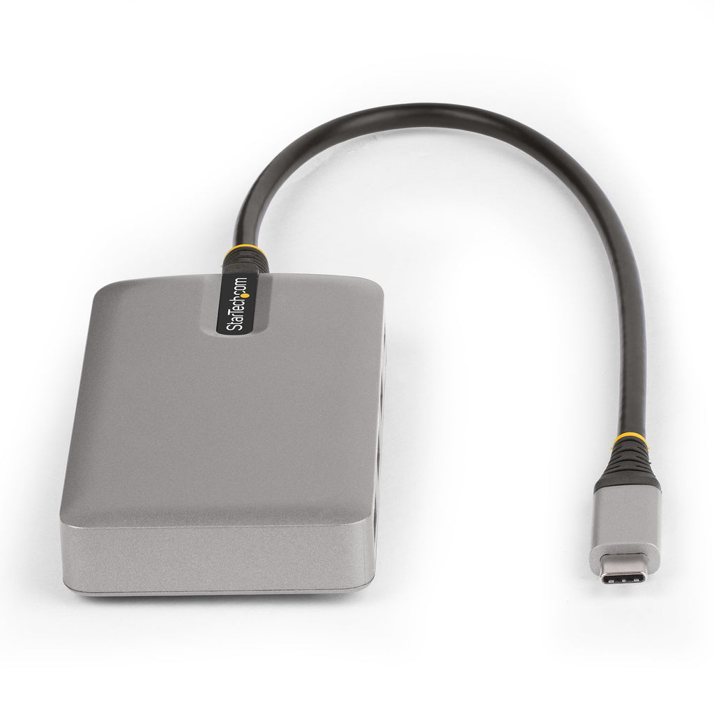 StarTech.com HB31C3A1CDPPD3 hub de interfaz USB 3.2 Gen 2 (3.1 Gen 2) Type-C 10000 Mbit/s Plata (5)