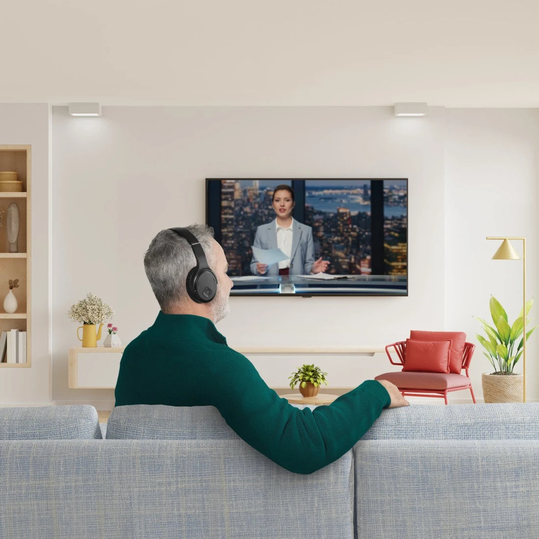 Hama 00221847 auricular y casco Auriculares Inalámbrico y alámbrico Diadema TV Bluetooth Negro (8)