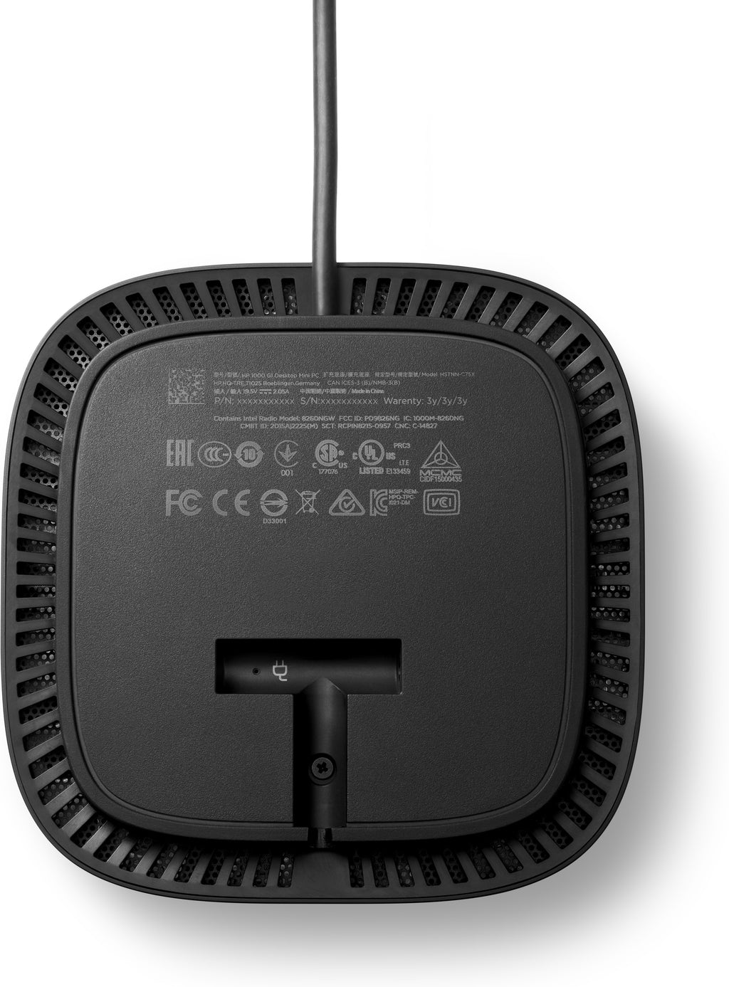 HP USB-C Dock G5 Alámbrico USB 3.2 Gen 1 (3.1 Gen 1) Type-C Negro – Reacondicionado (6)