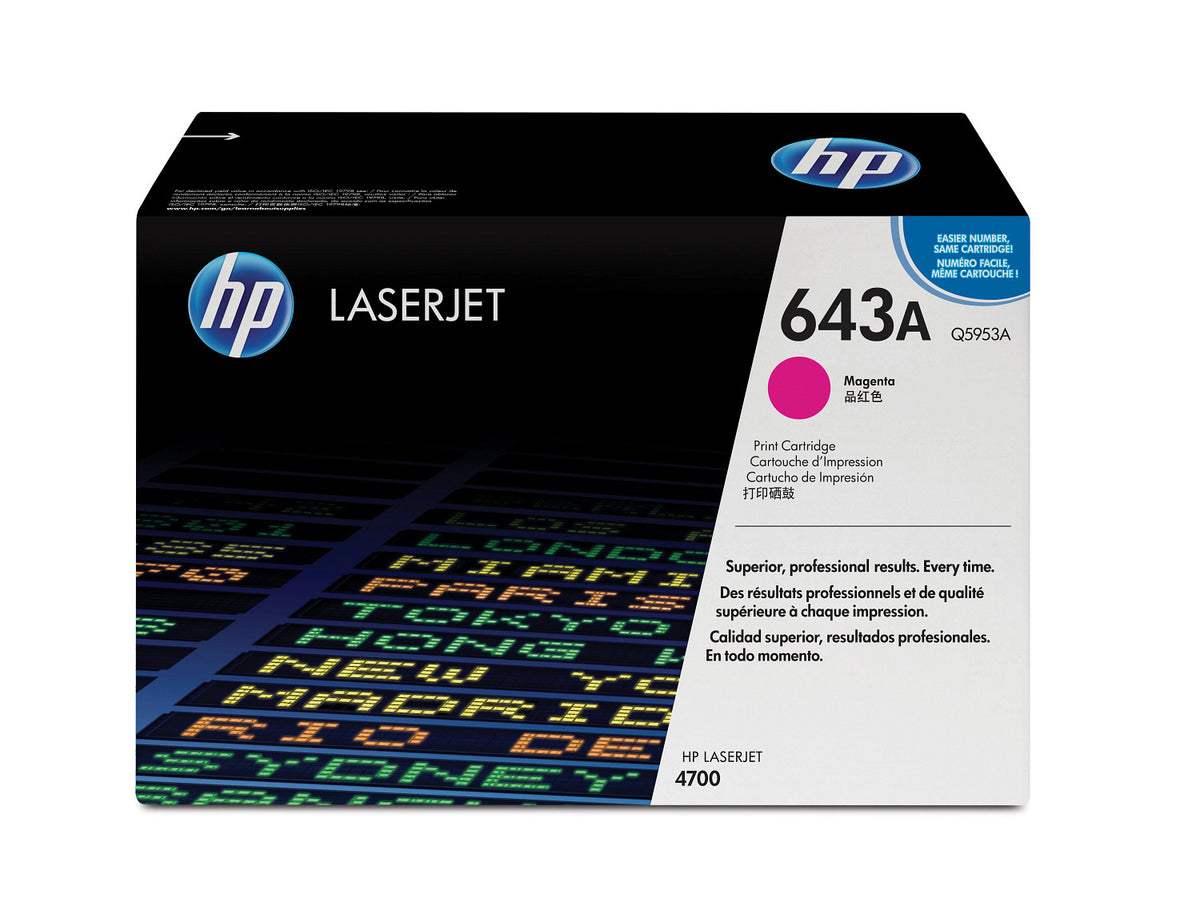 HP 643A Magenta Original LaserJet Toner Cartridge cartucho de tóner 1 pieza(s) (3)