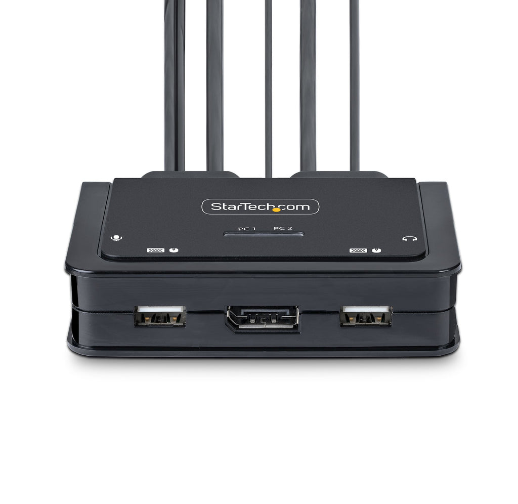 StarTech.com C2-D46-UAC-CBL-KVM interruptor KVM Negro (3)
