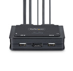 StarTech.com C2-D46-UAC-CBL-KVM interruptor KVM Negro (3)