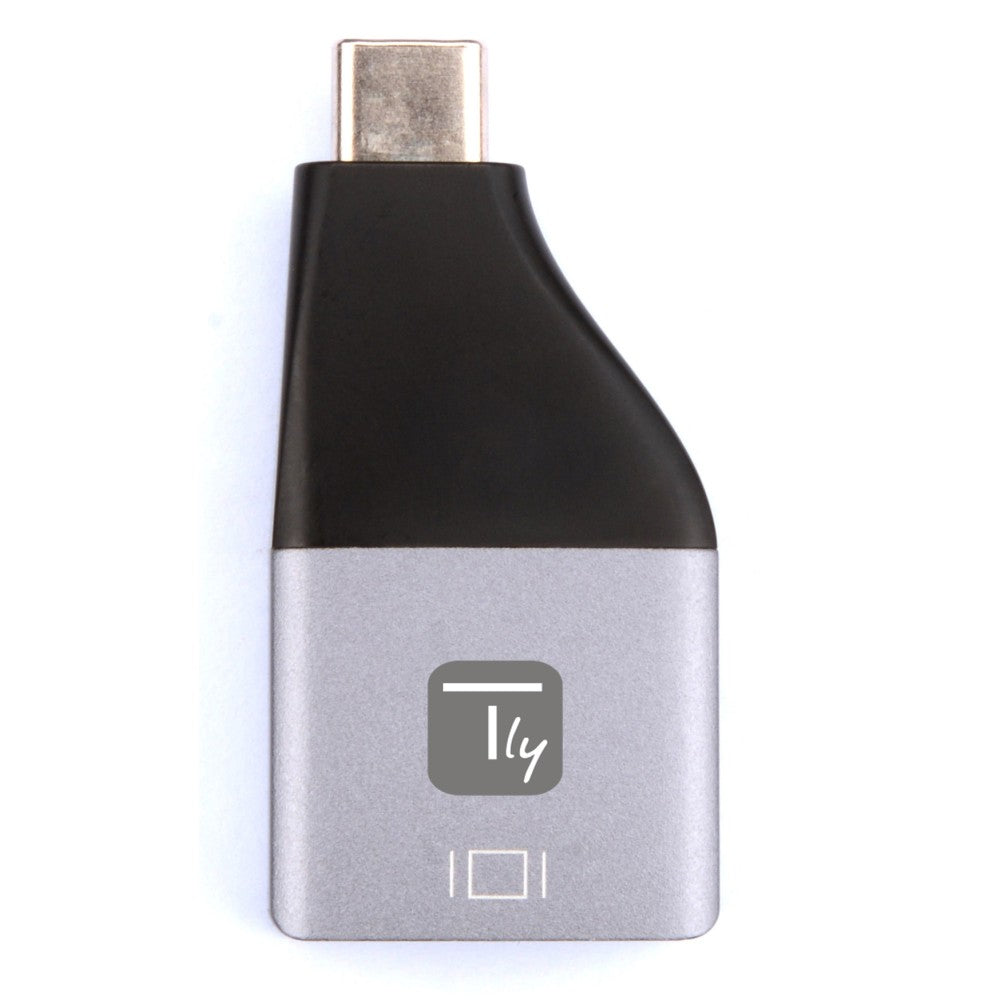 Techly IADAP USBC-DP4K Adaptador gráfico USB 3840 x 2160 Pixeles Negro, Plata (3)