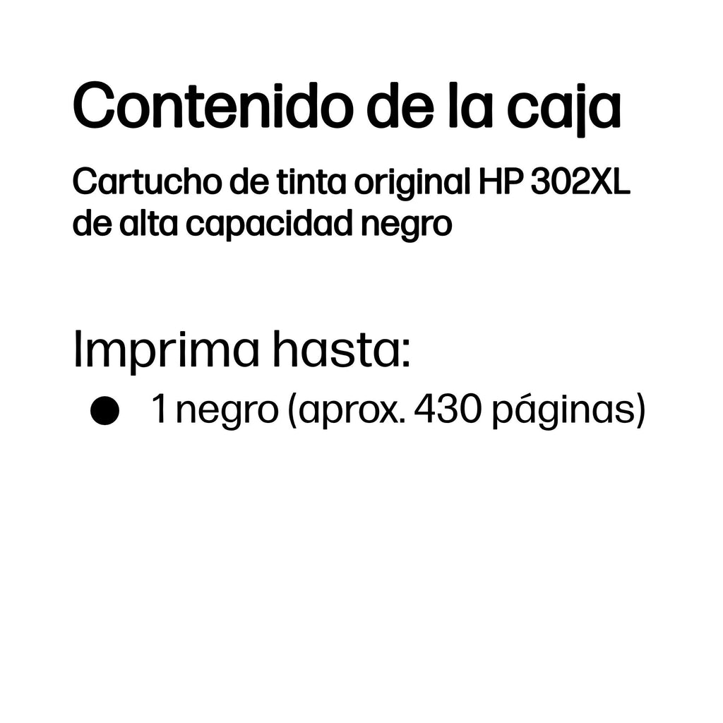 HP 302XL High Yield Black Original Ink Cartridge cartucho de tinta 1 pieza(s) Alto (4)