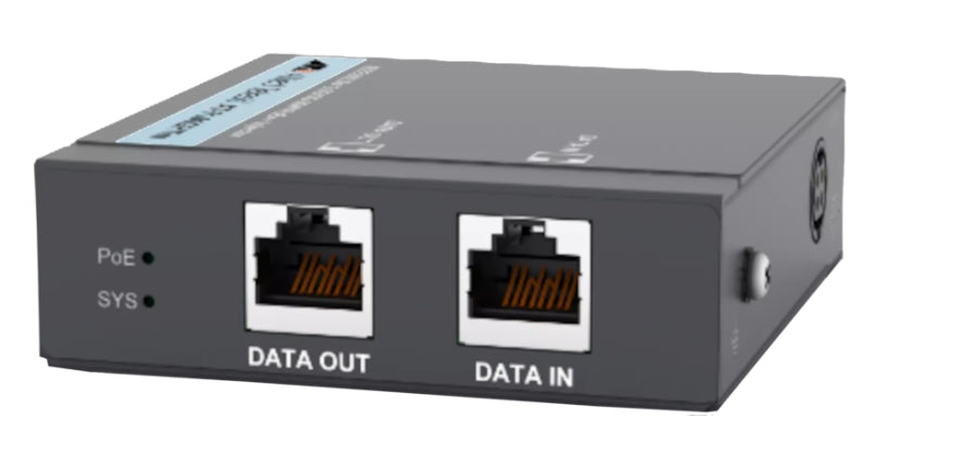 Allied Telesis AT-7101GHTM-50 adaptador e inyector de PoE 2.5 Gigabit Ethernet, 5 Gigabit Ethernet, 10 Gigabit Ethernet, Ethernet rápido, Gigabit Ethernet