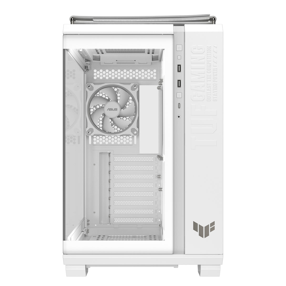 ASUS TUF GAMING GT502 Horizon TG ARGB White Midi Tower Blanco (4)