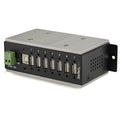 StarTech.com HB20A7AME hub de interfaz USB 2.0 Type-B 480 Mbit/s Negro