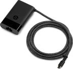 HP USB-C 65W Laptop Charger adaptador e inversor de corriente Interior Negro (2)