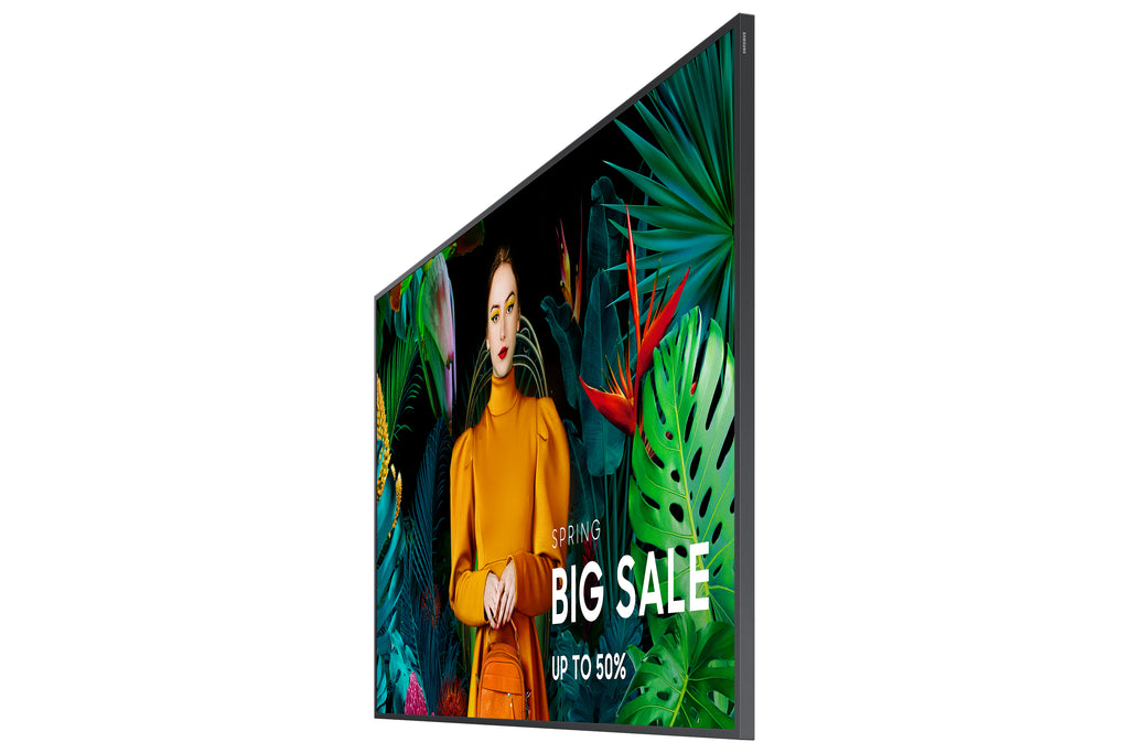 Samsung QB65C Pantalla plana para señalización digital 165,1 cm (65") LCD Wifi 350 cd / m² 4K Ultra HD Negro Procesador incorporado Tizen 7.0 16/7 (8)