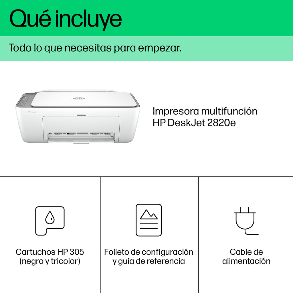 HP DeskJet 2820e All-in-One Printer Inyección de tinta térmica A4 4800 x 1200 DPI 7,5 ppm Wifi (7)