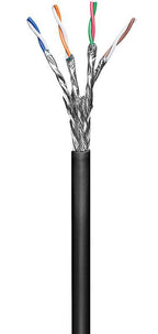Microconnect KAB028-100 cable de red Negro 100 m Cat6 S/FTP (S-STP) Alrededor (2)