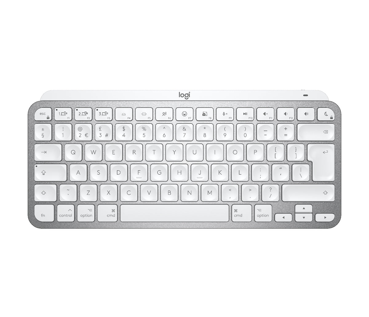 Logitech Master MX Keys Mini for Mac teclado Universal Bluetooth QWERTY Inglés del Reino Unido Gris (2)