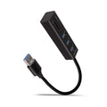 Axagon HMA-CR3A base para portátil y replicador de puertos Alámbrico USB 3.2 Gen 1 (3.1 Gen 1) Type-A Negro