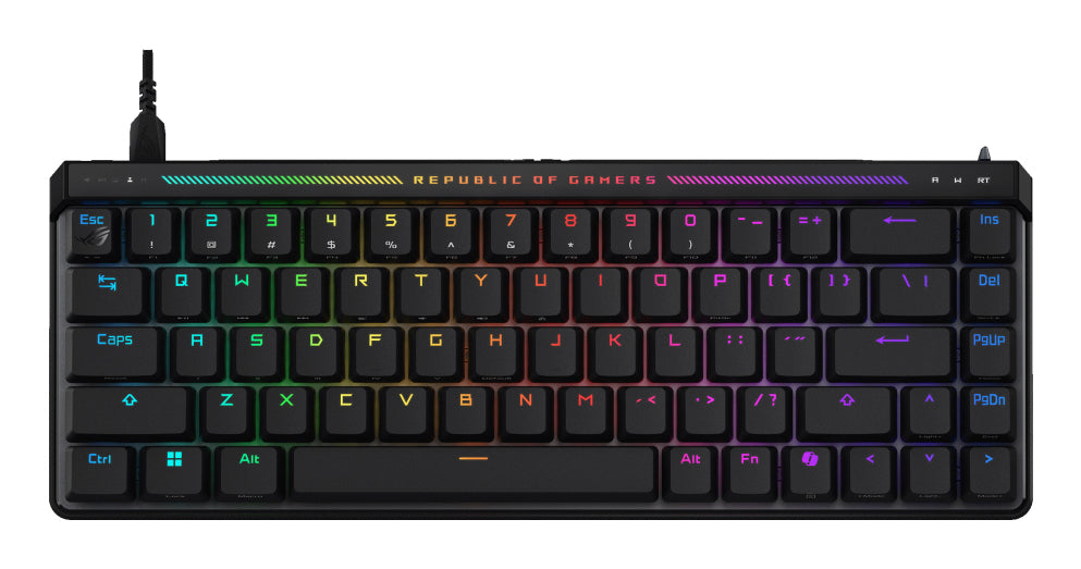 ASUS ROG Falchion Ace HFX teclado Juego USB Francés Negro (2)